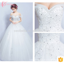 Robe de mariée en dentelle en tulle fine et raffinée